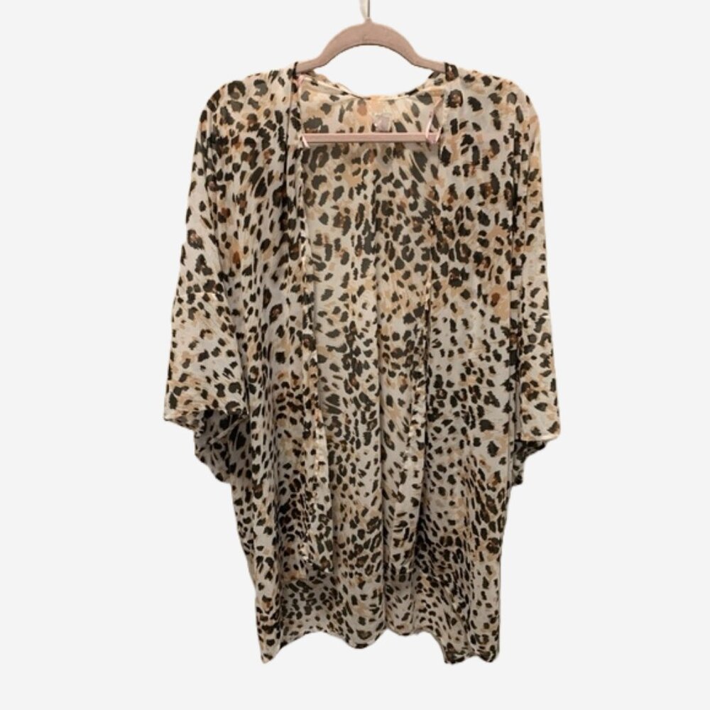 Aerie Animal Print Kimono